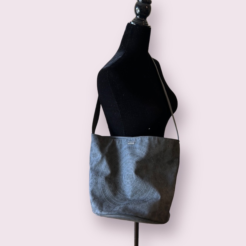 ROXY blue/grey bucket bag - Picture 2 of 13